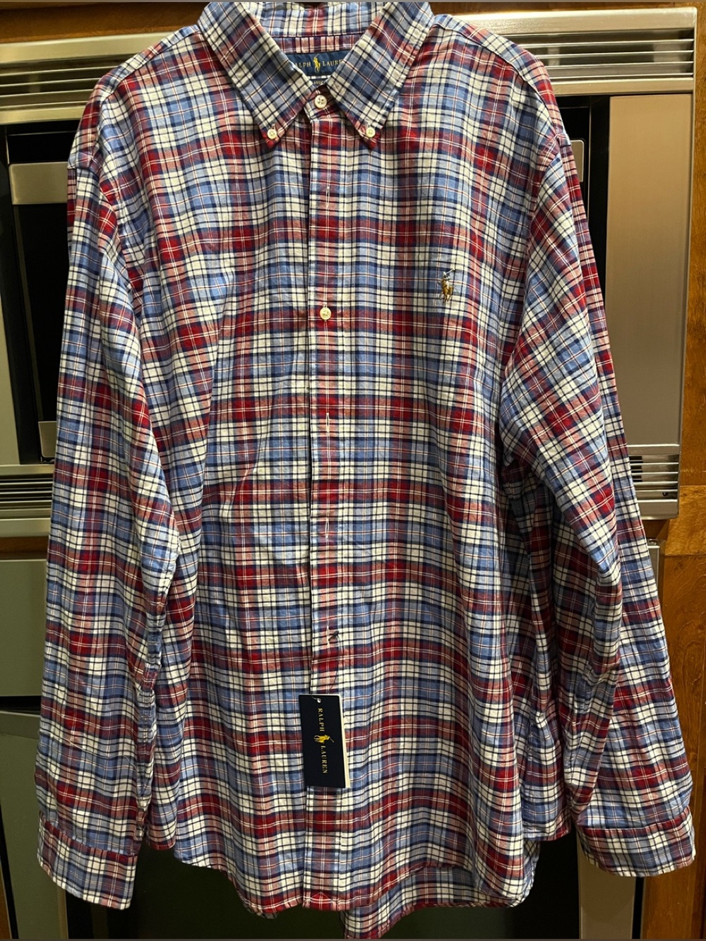 Ralph Lauren Polo Men’s Plaid Button-Down Shirt